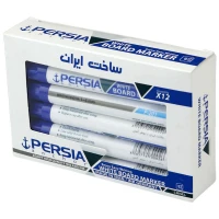 ماژیک وایت برد پرشیا نوک تخت P-201 بسته 12 عددی