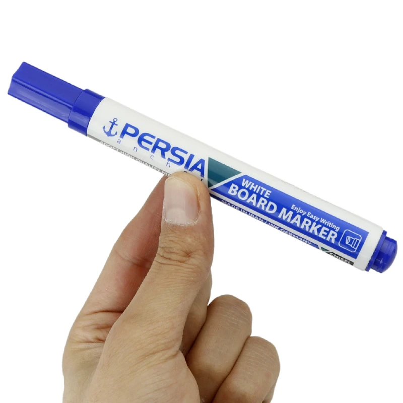 ماژیک وایت برد پرشیا نوک تخت P-201 بسته 12 عددی
