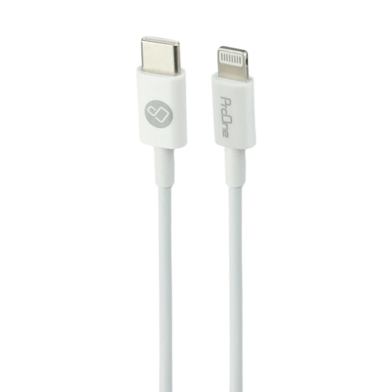 کابل تایپ سی به لایتنینگ فست شارژ 18 وات پرووان PCC315PD طول 1 متر