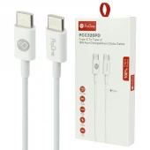 کابل دو سر تایپ سی فست شارژ 18 وات پرووان PCC320 طول 1 متر