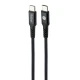 کابل دو سر تایپ سی فست شارژ 60 وات پرووان PCC330PD طول 1.2 متر