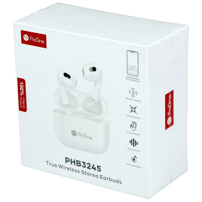 هندزفری بلوتوث دو تایی ProOne PHB3245 TWS