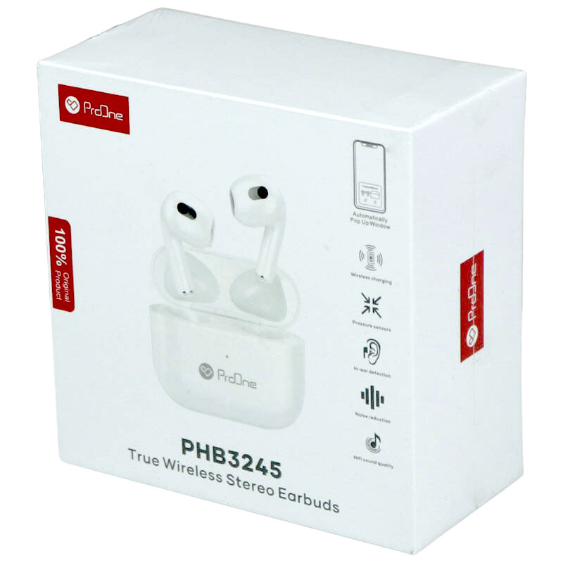 هندزفری بلوتوث دو تایی ProOne PHB3245 TWS