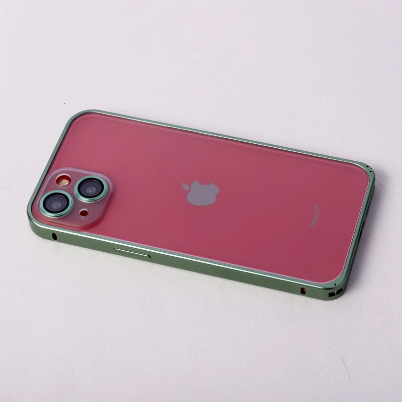قاب ضربه گیر پشت مات پامپر Q.Series محافظ لنزدار iPhone 13