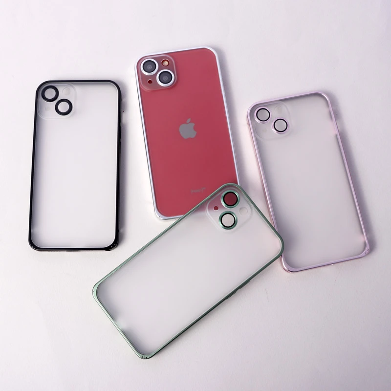 قاب ضربه گیر پشت مات پامپر Q.Series محافظ لنزدار iPhone 13