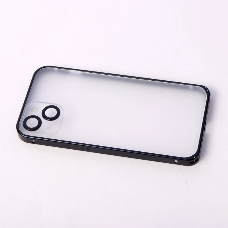 قاب ضربه گیر پشت مات پامپر Q.Series محافظ لنزدار iPhone 13