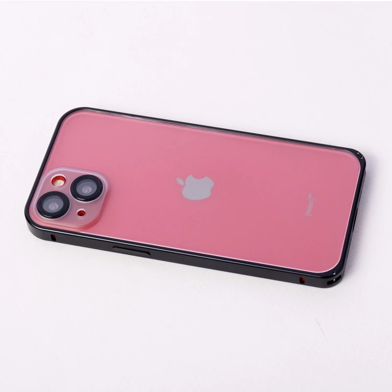 قاب ضربه گیر پشت مات پامپر Q.Series محافظ لنزدار iPhone 13