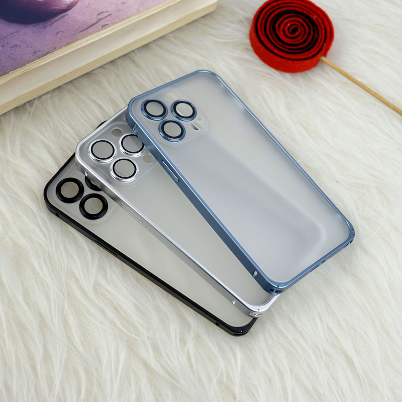 قاب ضربه گیر پشت مات پامپر Q.Series محافظ لنزدار iPhone 13 Pro