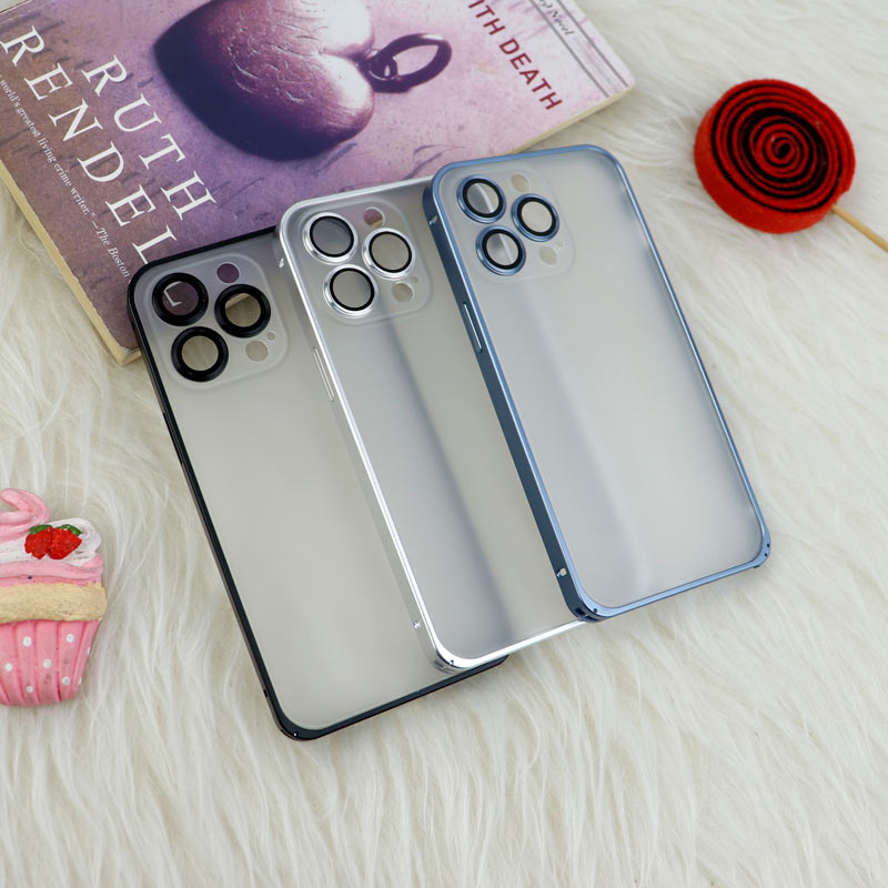 قاب ضربه گیر پشت مات پامپر Q.Series محافظ لنزدار iPhone 13 Pro