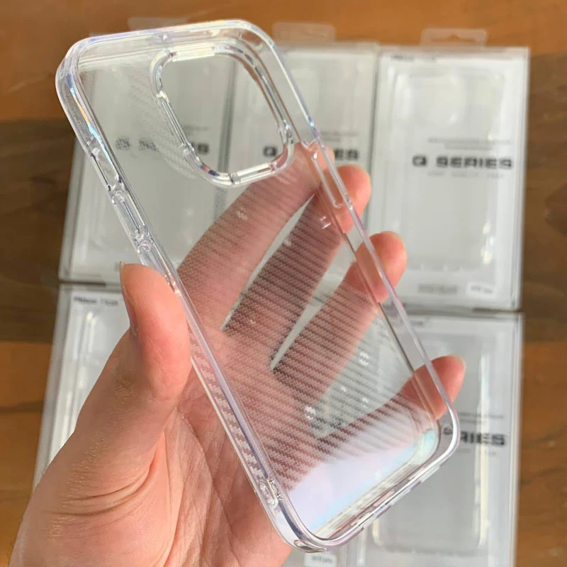 قاب ضد ضربه شفاف هاشوری Q.Series آیفون iPhone 13 Pro Max