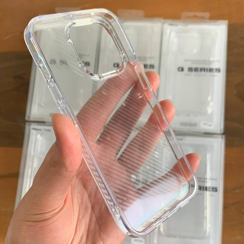 قاب ضد ضربه شفاف هاشوری Q.Series آیفون iPhone 13 Pro Max