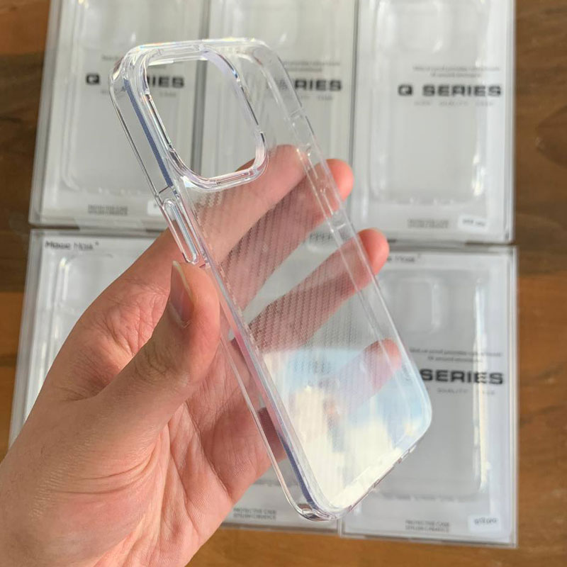 قاب ضد ضربه شفاف هاشوری Q.Series آیفون iPhone 13 Pro Max