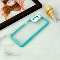 قاب ضد ضربه پشت شفاف Qsels محافظ لنزدار Samsung Galaxy A03s / A02s