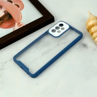 قاب ضد ضربه پشت شفاف Qsels محافظ لنزدار Samsung Galaxy A52 / A52s