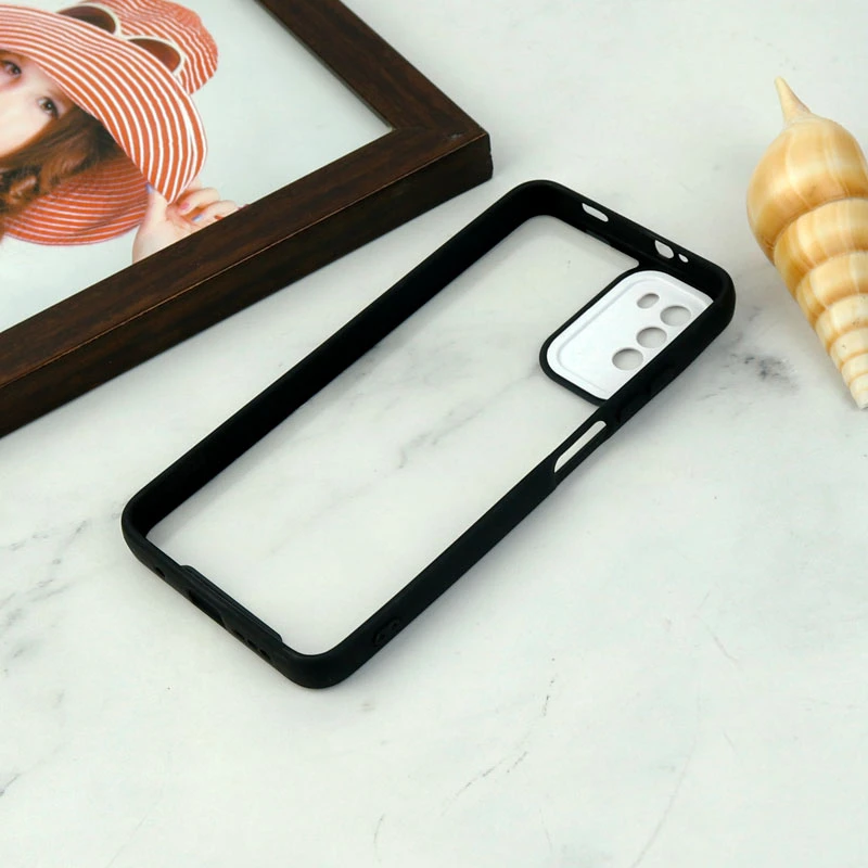 قاب ضد ضربه پشت شفاف Qsels محافظ لنزدار Xiaomi Poco M3