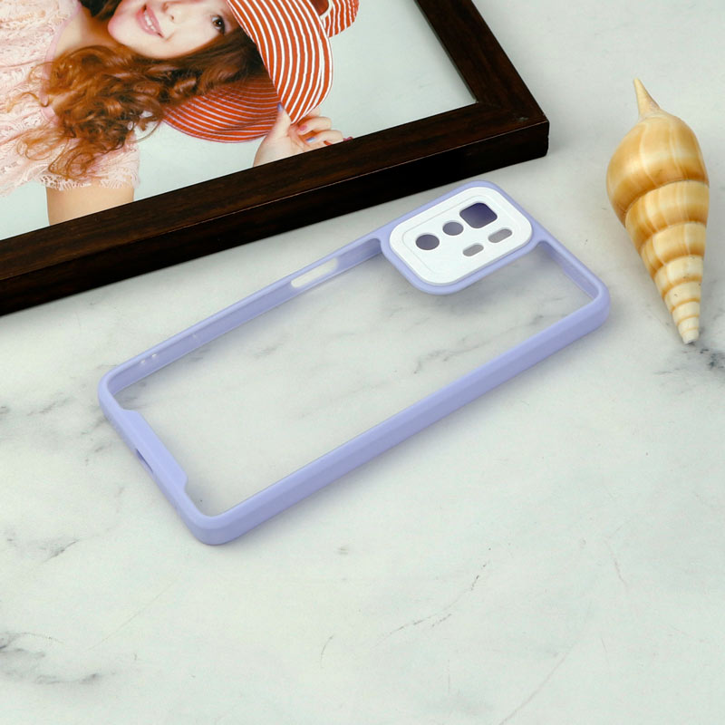 قاب ضد ضربه پشت شفاف Qsels محافظ لنزدار Xiaomi Poco X3 GT