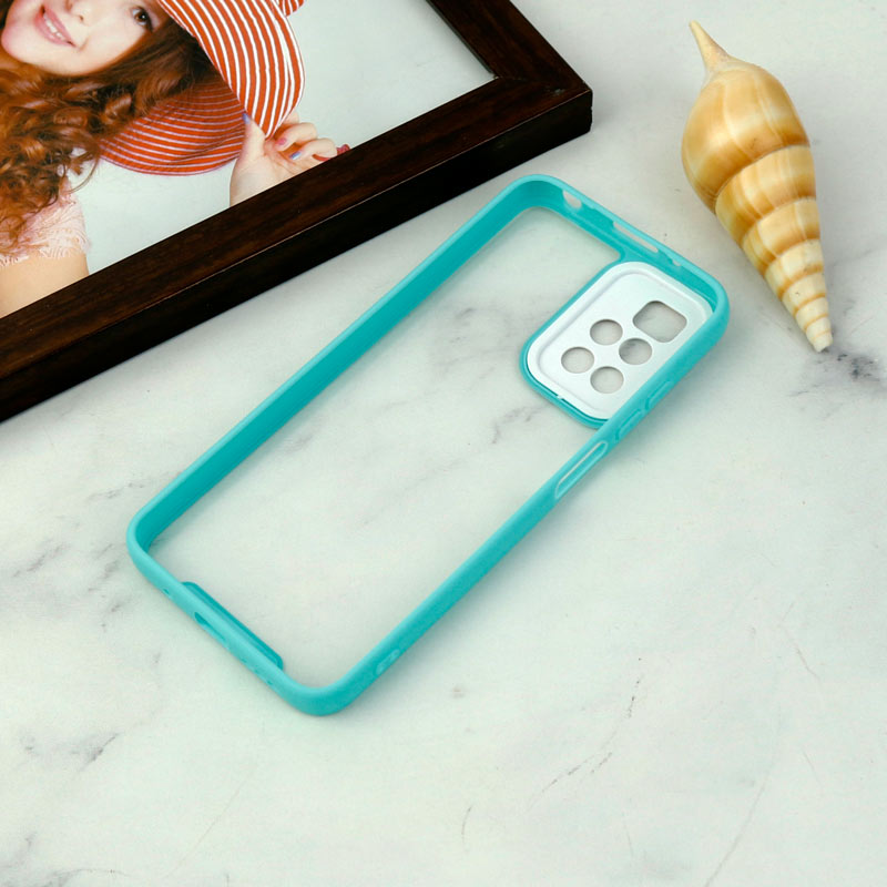 قاب ضد ضربه پشت شفاف Qsels محافظ لنزدار Xiaomi Redmi 10