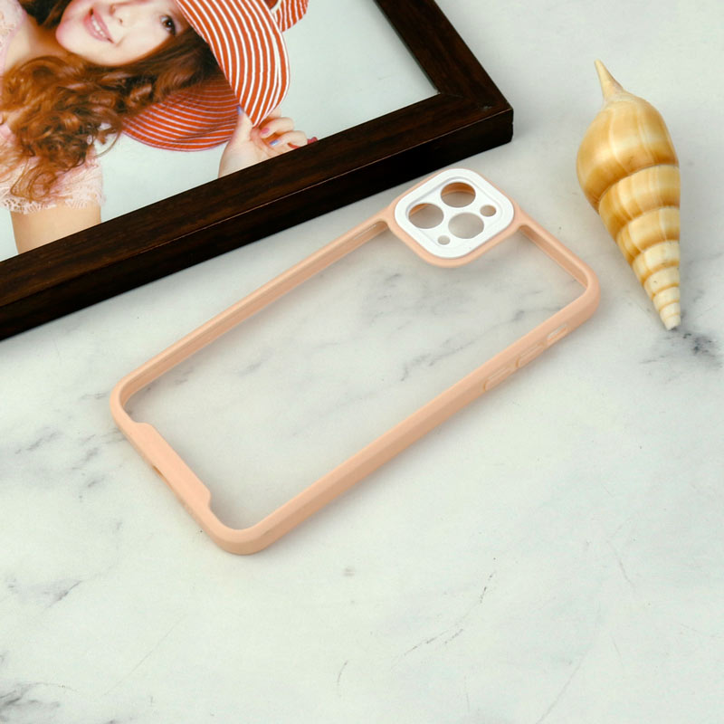 قاب ضد ضربه پشت شفاف Qsels محافظ لنزدار iPhone 11 Pro Max