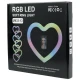 رینگ لایت پایه دار 13 اینچ RGB LED Soft Ring Light MJ33-13