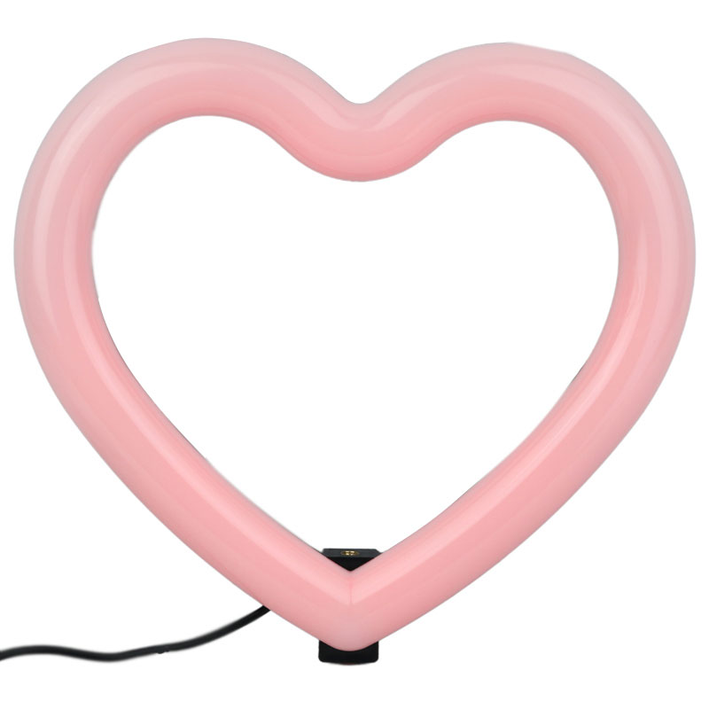 رینگ لایت پایه دار 10 اینچ RGB LED Soft Ring Light MJ26-10