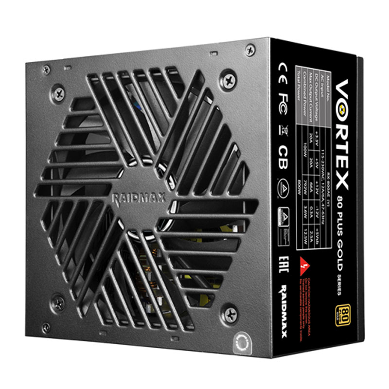 پاور 600 وات ریدمکس Raidmax Vortex RX-600AE-V Gold