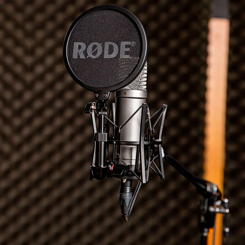 میکروفون کندانسور Rode NT1-A + پاپ فیلتر