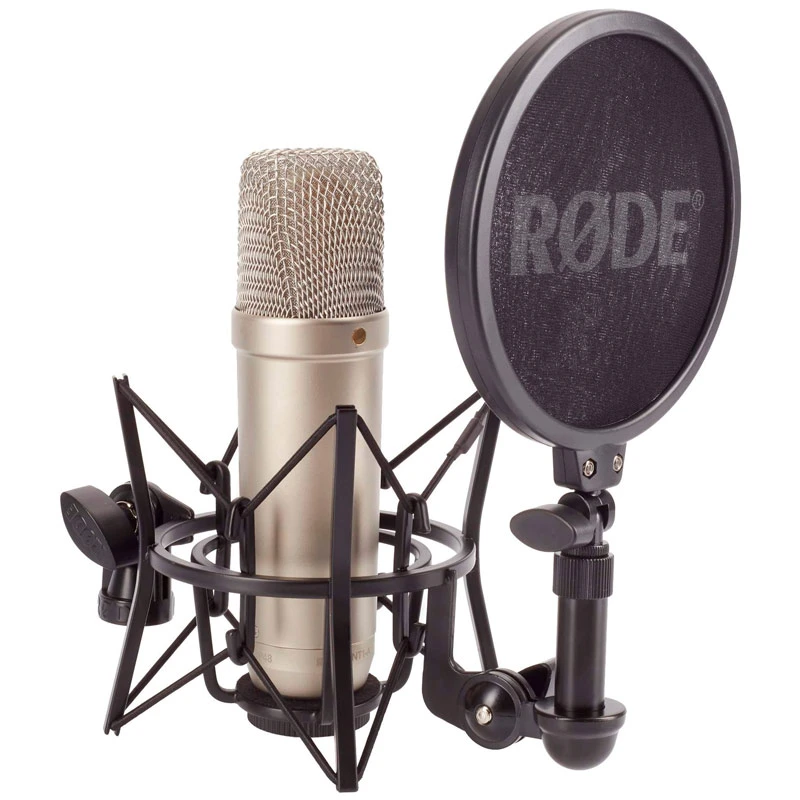 میکروفون کندانسور Rode NT1-A + پاپ فیلتر