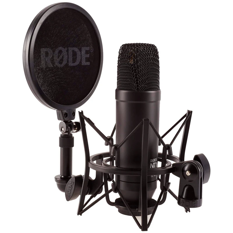 میکروفون کندانسور Rode NT1 + پاپ فیلتر