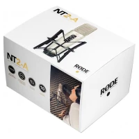 میکروفون کندانسور و پایه لرزشگیر Rode NT2-A + پاپ فیلتر