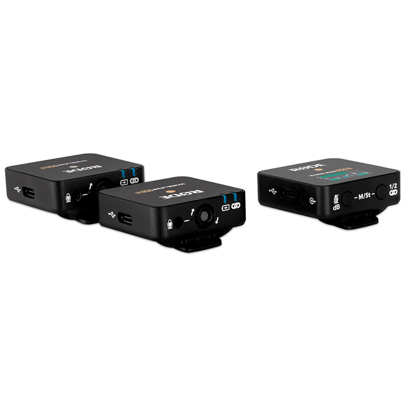 میکروفون یقه ای بی سیم Rode Wireless GO II Dual TX