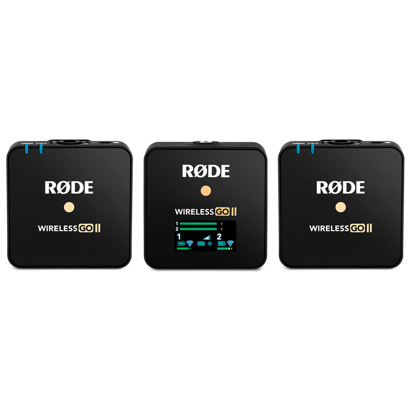 میکروفون یقه ای بی سیم Rode Wireless GO II Dual TX