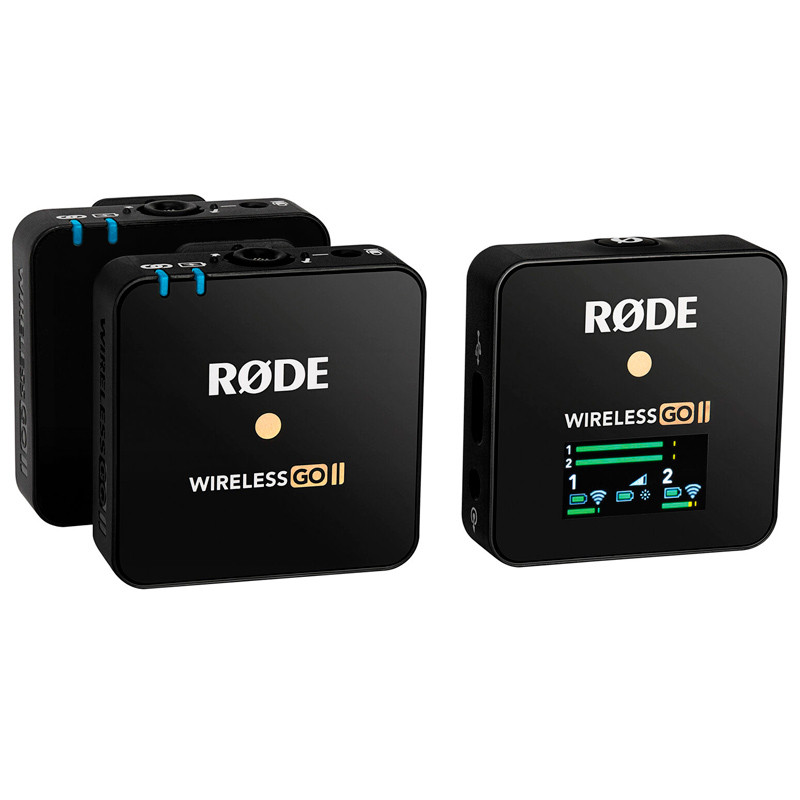 میکروفون یقه ای بی سیم Rode Wireless GO II Dual TX