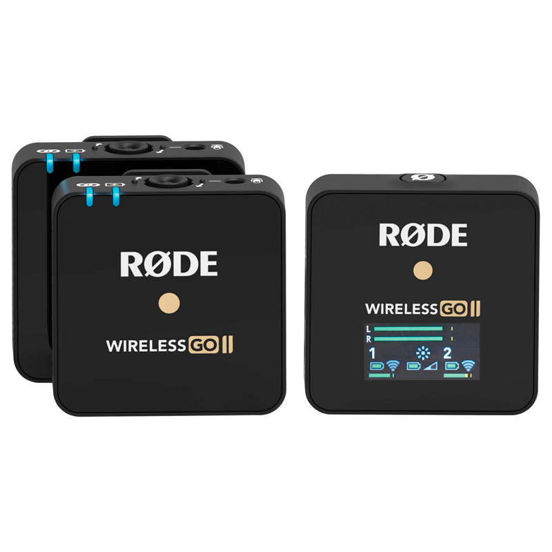 میکروفون یقه ای بی سیم Rode Wireless GO II Dual TX