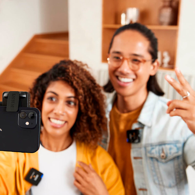 میکروفون یقه ای بی سیم Rode Wireless GO II Dual TX