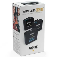 میکروفون یقه ای بی سیم Rode Wireless GO II Dual TX