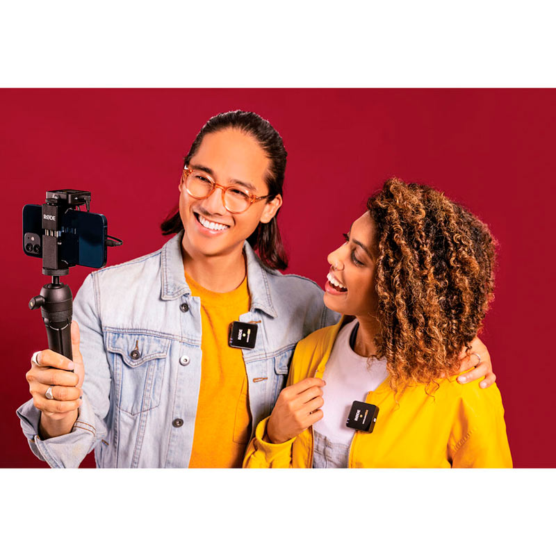میکروفون یقه ای بی سیم Rode Wireless GO II Dual TX