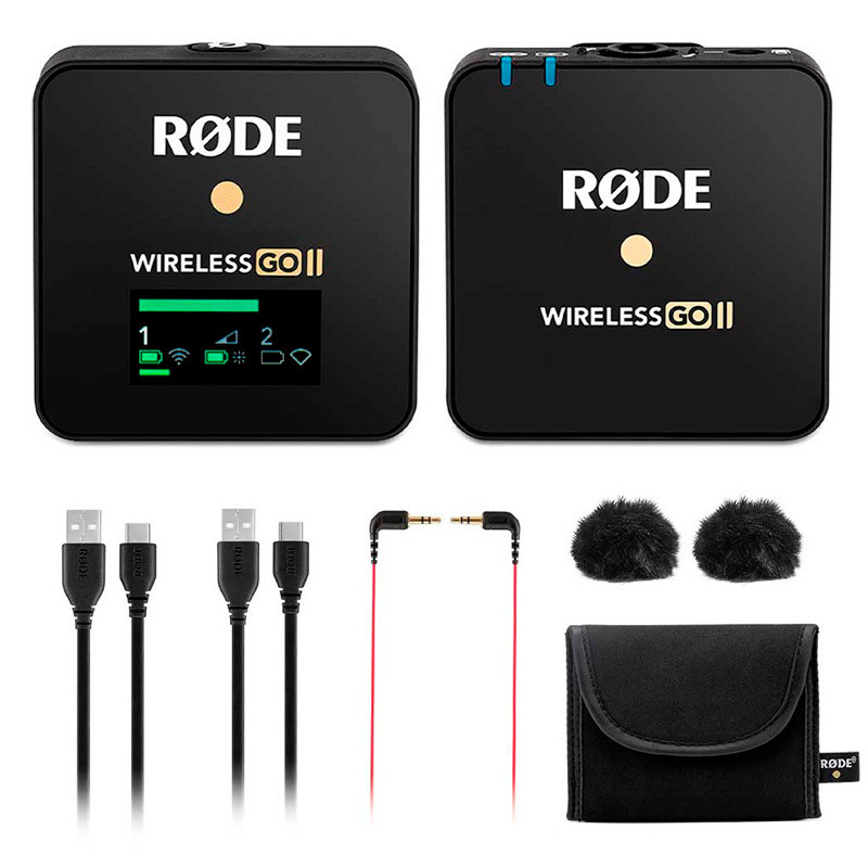 میکروفون یقه ای بی سیم Rode Wireless GO II