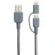 کابل دو سر فست شارژ 2.4 آمپر سونی CP-ABLP150 طول 1.5 متر