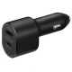 شارژر فندکی فست شارژ Samsung EP-L500 QC3.0 3A PD 45W + کابل تایپ سی