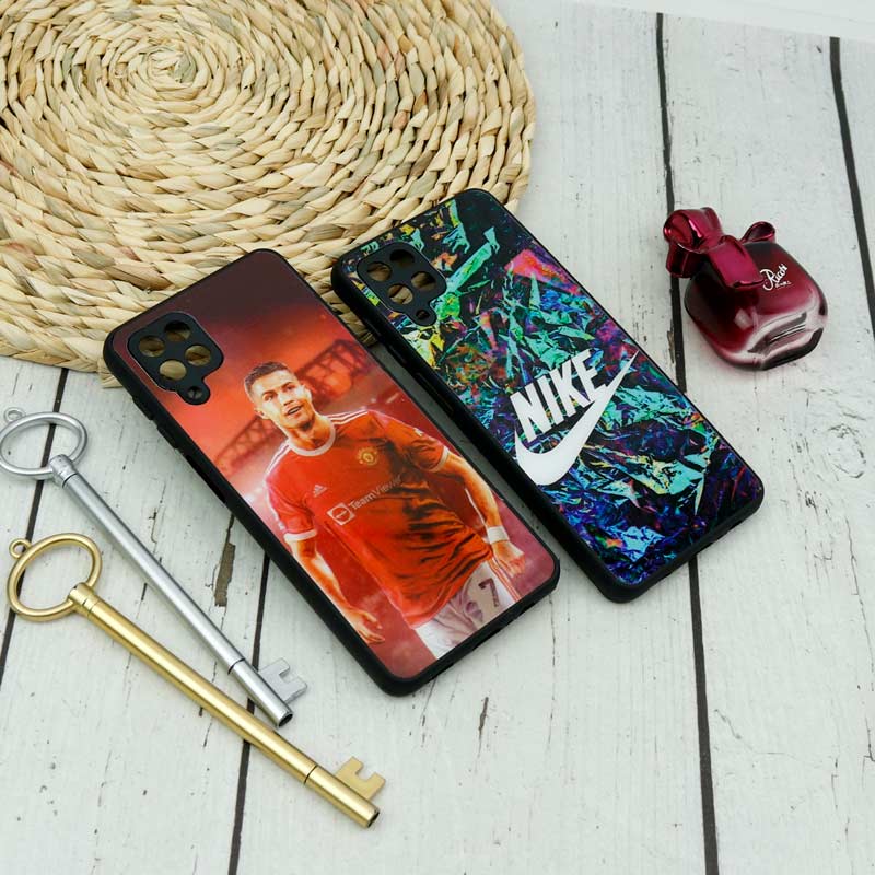 قاب محافظ لنزدار پشت گلسی طرحدار پسرونه Samsung Galaxy A12