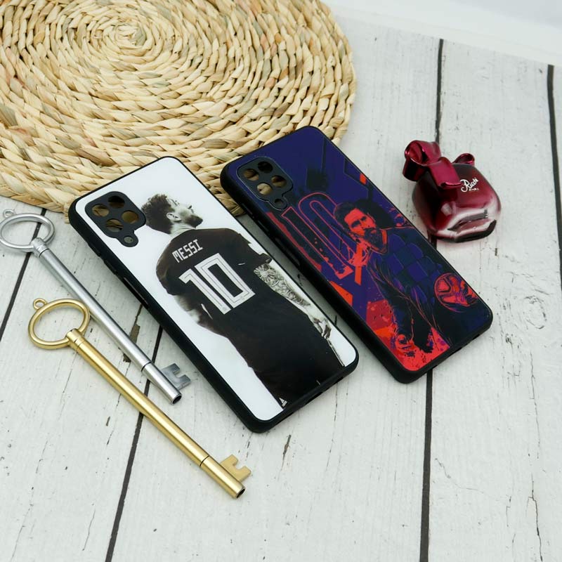 قاب محافظ لنزدار پشت گلسی طرحدار پسرونه Samsung Galaxy A12