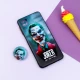 قاب فانتزی طرحدار پسرانه محافظ لنزدار + پاپ سوکت Samsung Galaxy A12 سری R