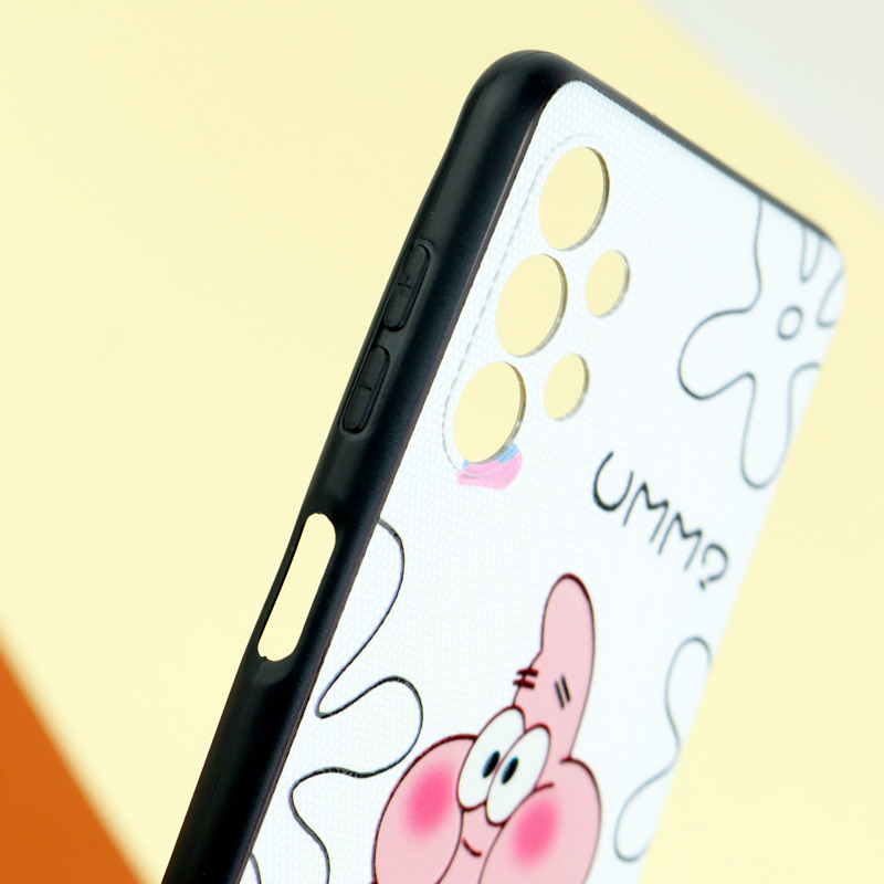 قاب فانتزی طرحدار دخترانه محافظ لنزدار + پاپ سوکت Samsung Galaxy A13 4G سری R