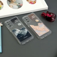 قاب ژله ای شفاف طرحدار محافظ لنزدار Samsung Galaxy S20 FE