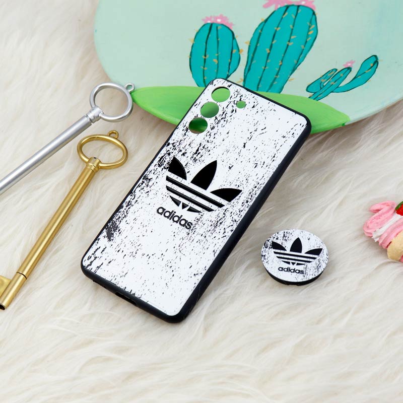 قاب فانتزی طرحدار پسرانه محافظ لنزدار + پاپ سوکت Samsung Galaxy S21 FE 5G سری R