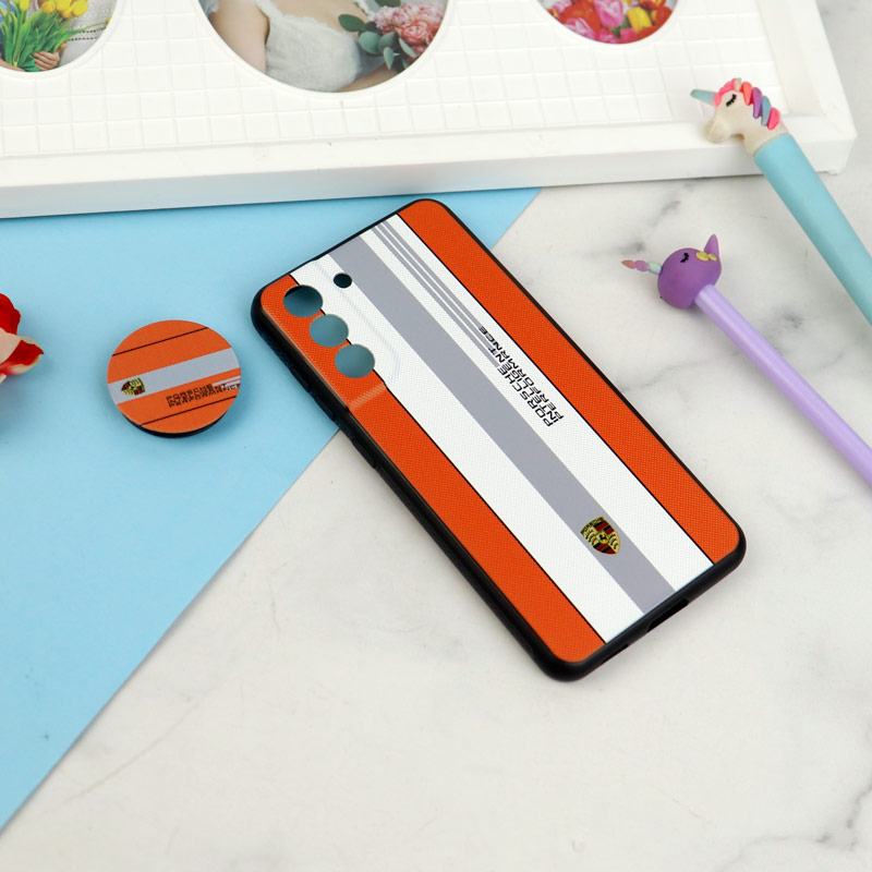 قاب فانتزی طرحدار پسرانه محافظ لنزدار + پاپ سوکت Samsung Galaxy S21 FE 5G سری R