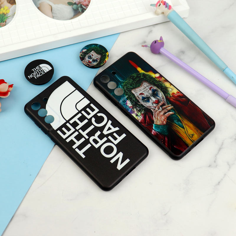 قاب فانتزی طرحدار پسرانه محافظ لنزدار + پاپ سوکت Samsung Galaxy S21 FE 5G سری R