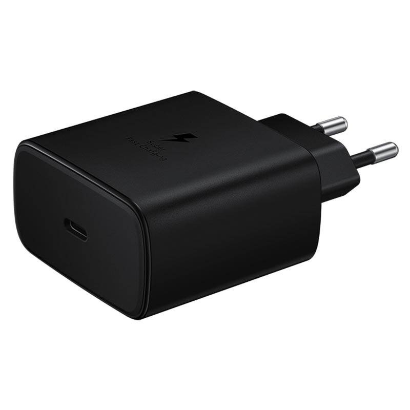 شارژر دیواری فست شارژ Samsung Note 20 EP-TA845 3A PD 45W Type-C + کابل تبدیل تایپ سی