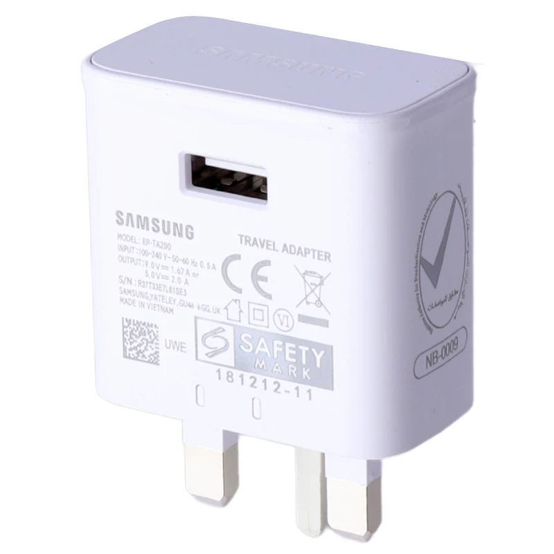 شارژر دیواری 18 وات سامسونگ S10 EP-TA200 PD 2A