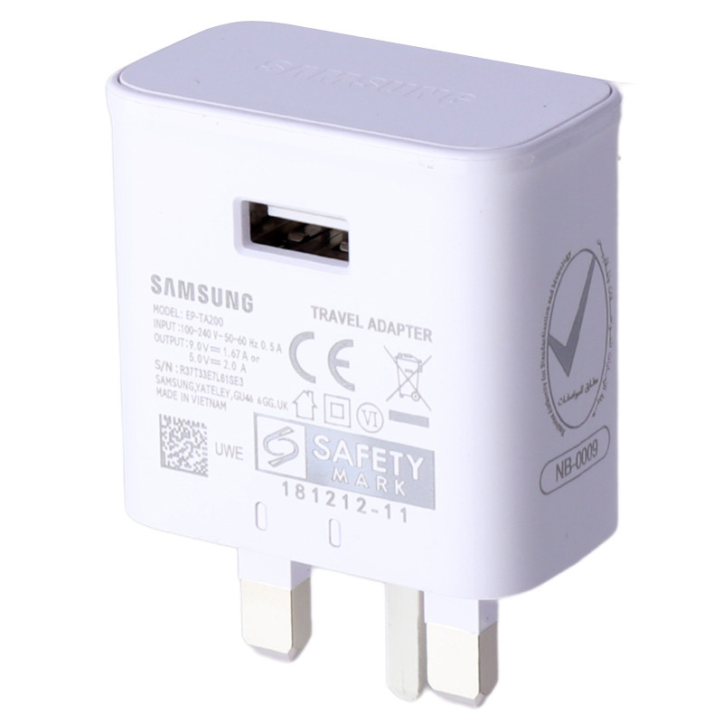 کلگی فست شارژ اصلی Samsung S10 EP-TA200 2A PD 18W